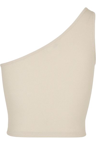 Urban Classics Damen Ladies Cropped Asymmetric Top