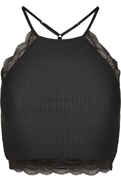 Urban Classics Damen Ladies Laces String Top