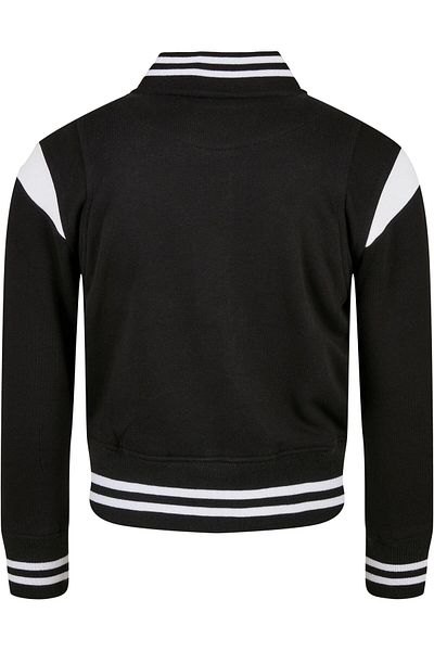 Urban Classics Damen Girls Inset College Sweat Jacket