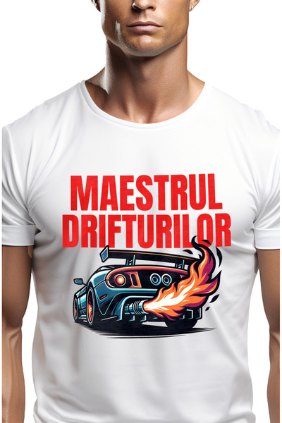 StoryGift Romania Tricou Barbati Maestrul Drifturilor Masina Tunata De Curse ...