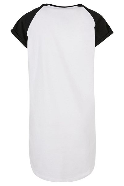 Urban Classics Damen Ladies Contrast Raglan Tee Dress
