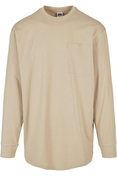 Urban Classics Herren Heavy Oversized Pocket Longsleeve