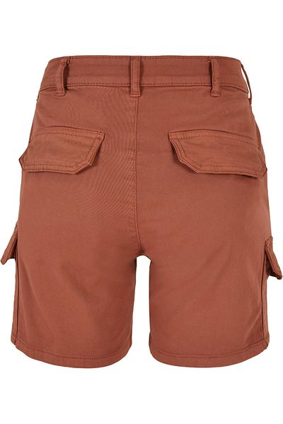 Urban Classics Damen Ladies High Waist Cargo Shorts