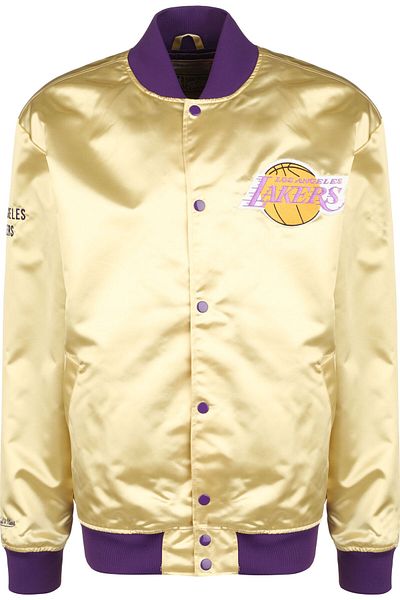 Mitchell & Ness Herren Nba Fashion Lw Satin - La Lakers College