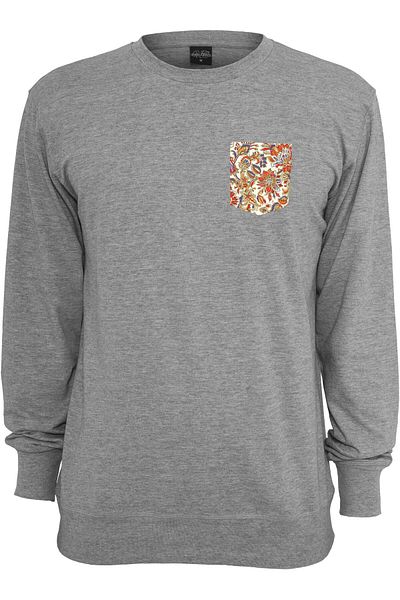 Urban Classics Herren Contrast Pocket Crewneck