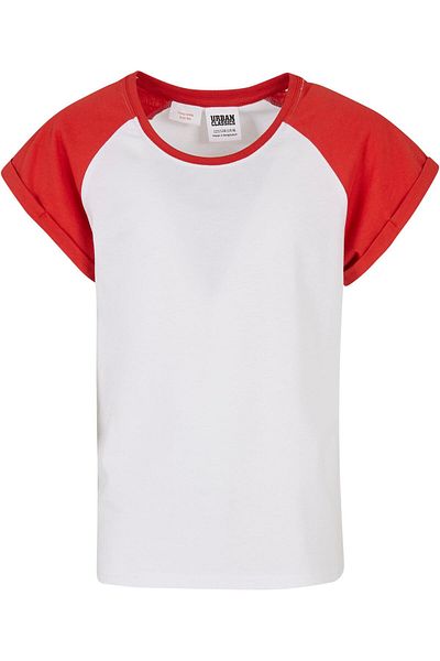 Urban Classics Damen Girls Contrast Raglan Tee