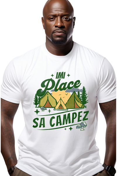 StoryGift Romania Tricou Barbati Imi Place Sa Campez Cort In Natura Aventura ...