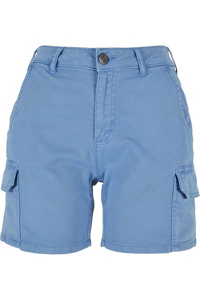 Urban Classics Damen Ladies High Waist Cargo Shorts