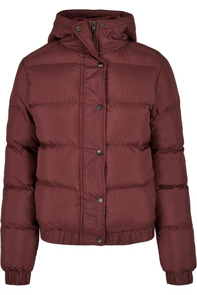 Urban Classics Damen Ladies Hooded Puffer Jacket