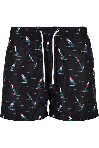 Urban Classics Herren Pattern Swim Shorts