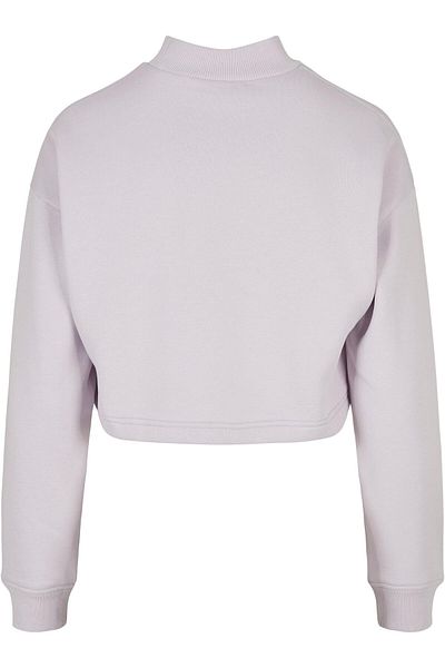 Urban Classics Damen Ladies Cropped Oversized Sweat High Neck Crew