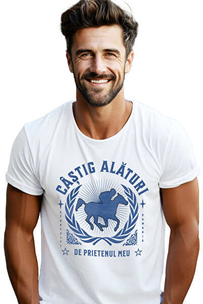 StoryGift Romania Tricou Barbati Echitatie Iubitorii De Cai Castig Prietenul ...