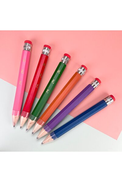 Livava 33 cm Giant Pencil – Colorful Oversized Pencil with Eraser