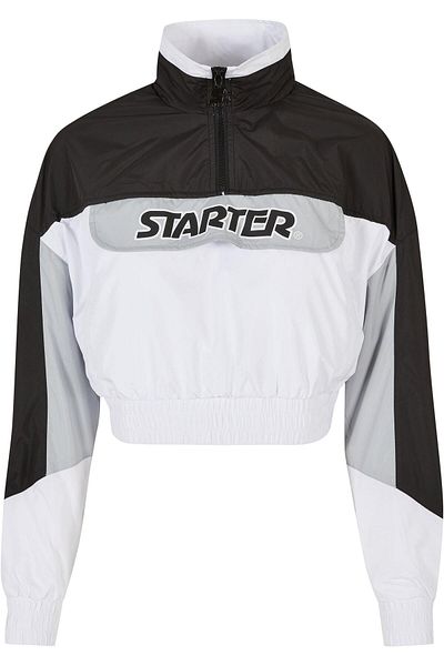 Starter Damen Ladies Colorblock Pull Over Jacket
