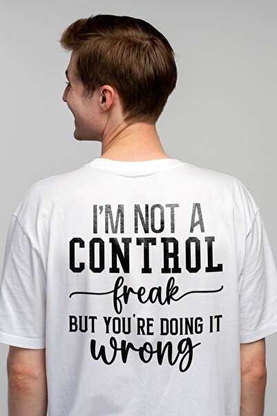 StoryGift Romania Tricou Barbati Cu Mesajul "nu Sunt Un Obsedat De Control, D...