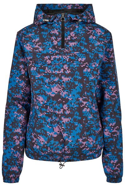 Urban Classics Damen Ladies Camo Pull Over Jacket