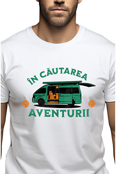 StoryGift Romania Tricou Barbati In Cautarea Aventurii Caravana Gata De Drum ...