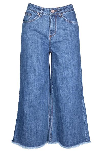 Urban Classics Damen Ladies Denim Culotte