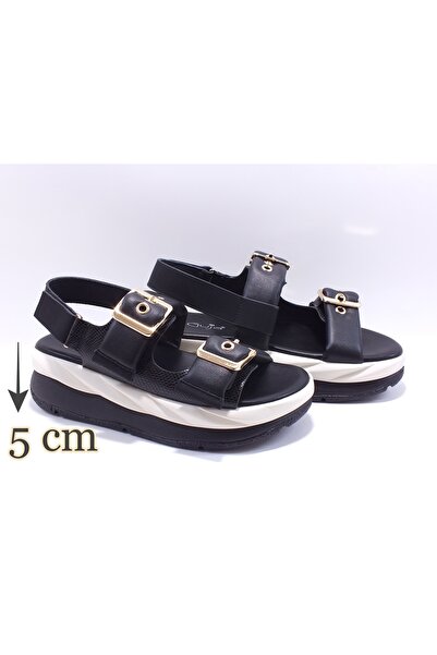 Guja 25Y498 Tokalı deri Sandalet ( KALIBI 1 NUMARA KÜÇÜKTÜR )