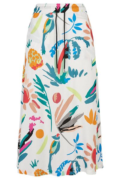 Urban Classics Damen Ladies Viscose Midi Skirt