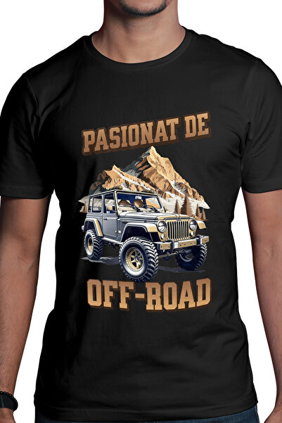 StoryGift Romania Tricou Barbati Pasionat De Off-road Masina Munte Aventura C...