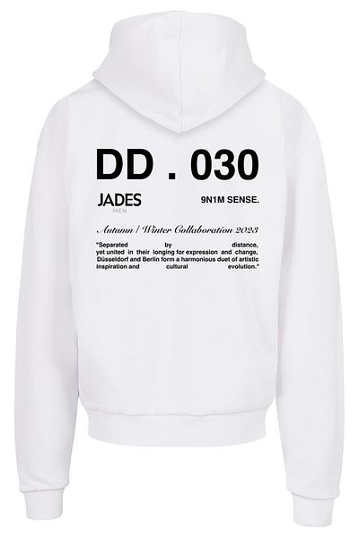 9N1M SENSE Herren Sense X Jades Hoodie White