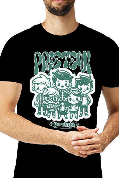 StoryGift Romania Tricou Barbati Grup De Prieteni Pe Viata Iubire Familie Cu ...