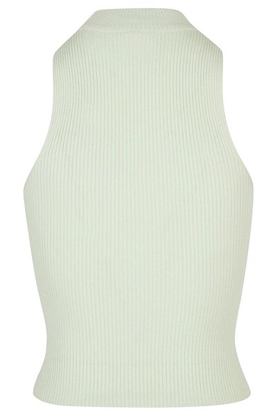 Urban Classics Damen Ladies Short Rib Knit Turtleneck Top