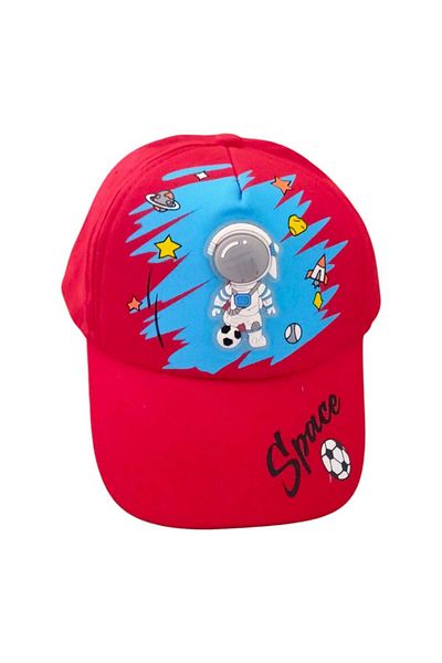 Aware Time 1-3 Years Old Boy's Lighted Summer Hat with Adjustable Back Accessory