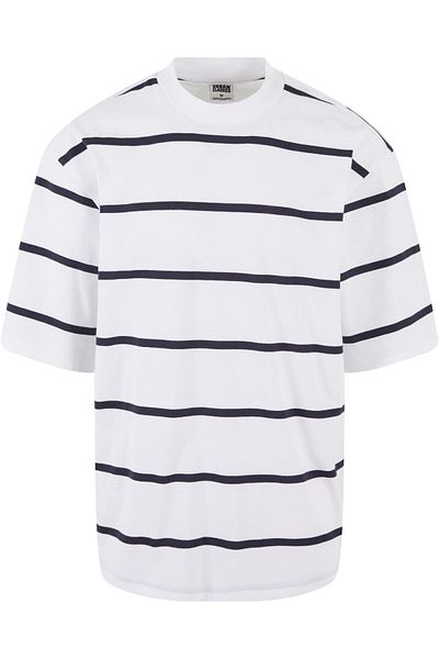 Urban Classics Herren Oversized Sleeve Modern Stripe Tee