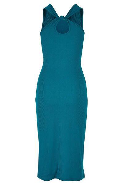 Urban Classics Damen Ladies Midi Sleeveless Rib Dress