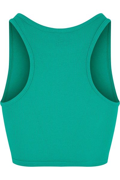 Urban Classics Damen Ladies Cropped Rib Top