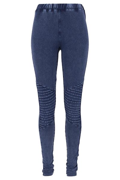 Urban Classics Damen Ladies Denim Jersey Leggings