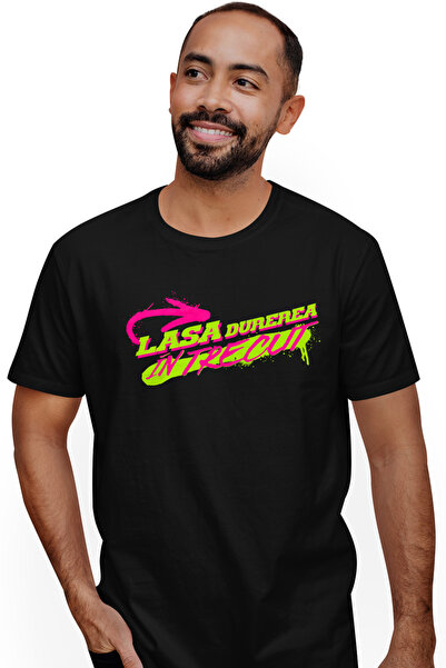 StoryGift Romania Tricou Barbati Mesaj Motivational Puternic Lasa Durerea In ...