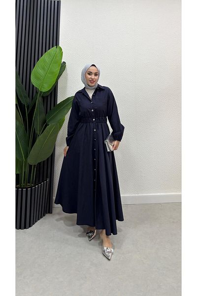 BRN IŞIK TESETTÜR Ραπαλίν Φόρεμα Hijab