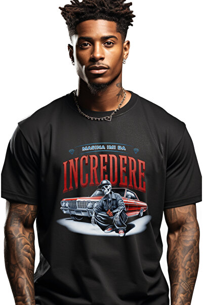 StoryGift Romania Tricou Barbati Masina Imi Da Incredere, Schelete Gangster I...