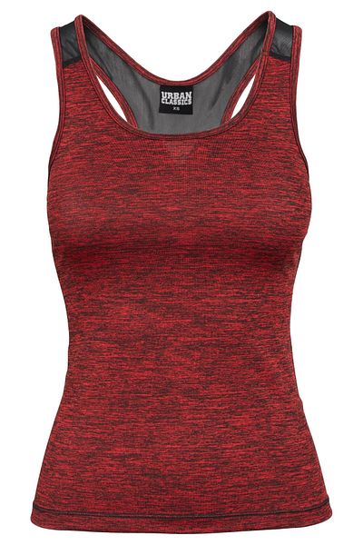 Urban Classics Damen Ladies Active Melange Trainings Top