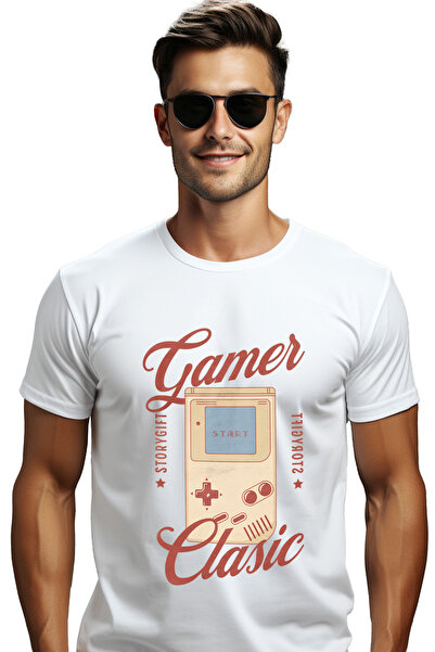 StoryGift Romania Tricou Barbati Gamer Clasic Joc Video Vintige Veeterani Cu ...