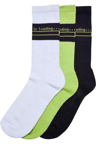 Urban Classics Unisex Loading Socks 3-pack