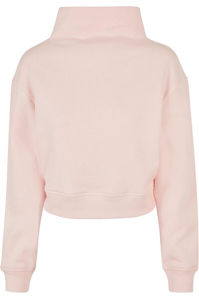 Urban Classics Damen Ladies Short High Neck Crew