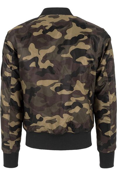 Urban Classics Herren Camo Basic Bomber Jacket