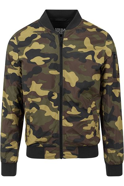 Urban Classics Herren Light Camo Bomber Jacket