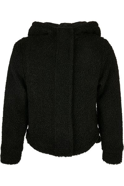 Urban Classics Damen Girls Short Sherpa Jacket
