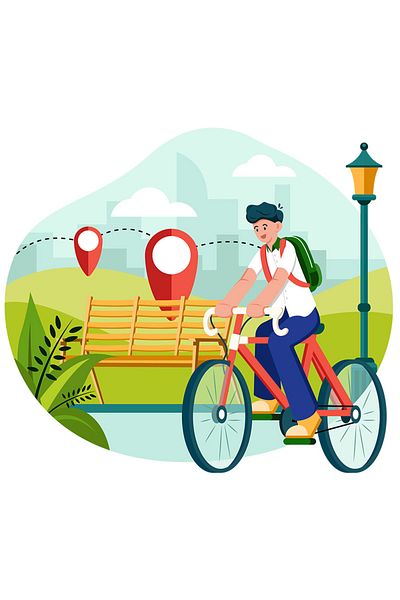 StoryGift Romania Sticker Eticheta 50CM Cu Bicicleta, Parc, Traseu, Mapa, Ciclism, cu Margini Albe, PVC Vinyl 50 cm