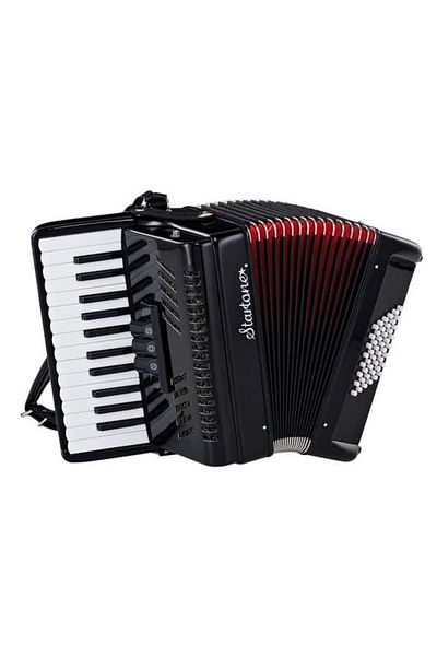 Startone Accordion 48 Black Startone Piano Accordion 48 Black MKII