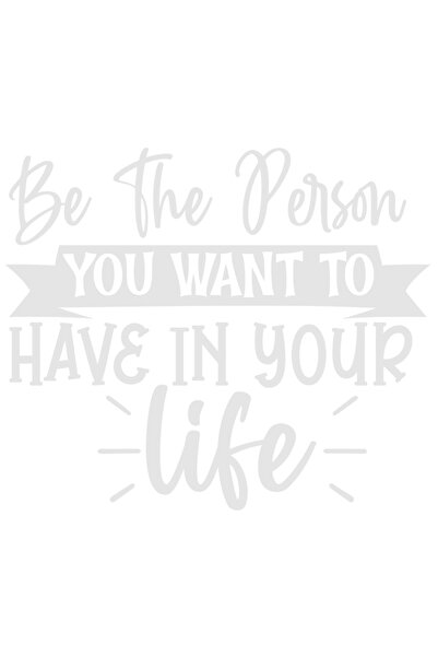 StoryGift Romania Sticker Exterior cu mesaj care te indeamna sa fii persoana pe care vrei sa o ai in viata t