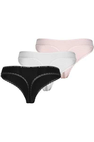 Tommy Hilfiger Damen Tommy Hilfiger 3 Pack Tanga
