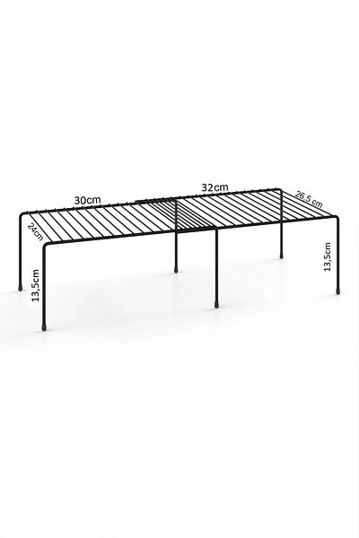 KARTEYA Expandable Cabinet Organizer Organizer Bathroom Kitchen Plate Cup Kitchen Bathroom Organization