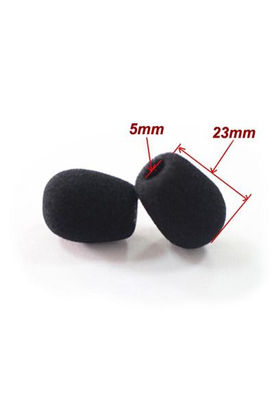 Master Audio Microphone Foam 5 mm, Lavalier-Headset SG03B