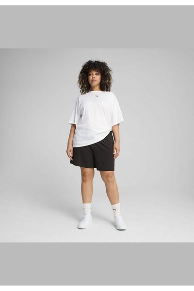 Puma Dámské lehké kraťasy Ess Small No. 1 Logo s vysokým pasem, 4"